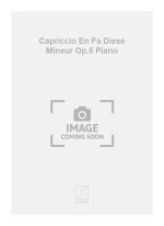 CAPRICCIO EN FA DIESE MINEUR OP.5 PIANO  PIANO
