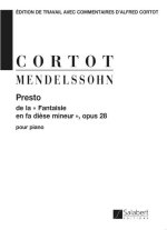 PRESTO DE FANTAISIE EN FA DIESE OP.28 PIANO  PIANO