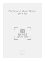PLANTONS LA VIGNE CHOEUR (4VX-MX  CHANT