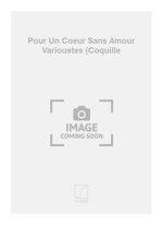 POUR UN COEUR SANS AMOUR VARIOUSTES (COQUILLE  CHANT