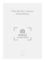 IL EN EST DE L'AMOUR CHANT-PIANO  CHANT