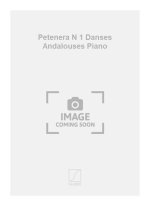 PETENERA N 1 DANSES ANDALOUSES PIANO  PIANO