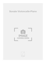 SONATE VIOLONCELLE-PIANO  VIOLONCELLE
