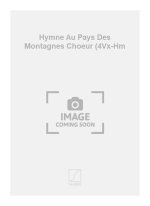 HYMNE AU PAYS DES MONTAGNES CHOEUR (4VX-HM  CHANT