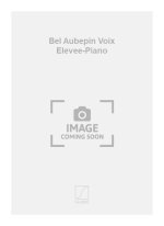 BEL AUBEPIN VOIX ELEVEE-PIANO  CHANT