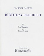BIRTHDAY FLOURISH -ENSEMBLE DE PARTITIONS