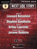 WEST SIDE STORY FOR TENOR SAX SAXOPHONE +CD