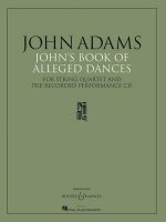 JOHN'S BOOK OF ALLEGED DANCES MUSIQUE D'ENSEMBLE-PARTITION+PARTIES+CD
