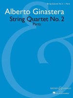 STRING QUARTET 2 MUSIQUE D'ENSEMBLE-ENSEMBLE DE PARTITIONS