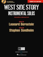 WEST SIDE STORY TROMPETTE +CD