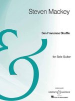 SAN FRANCISCO SHUFFLE GUITARE