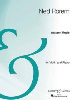 AUTUMN MUSIC VIOLON