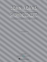 SAXOPHONE CONCERTO