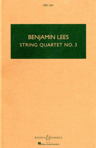 STRING QUARTET NO. 3 MUSIQUE D'ENSEMBLE