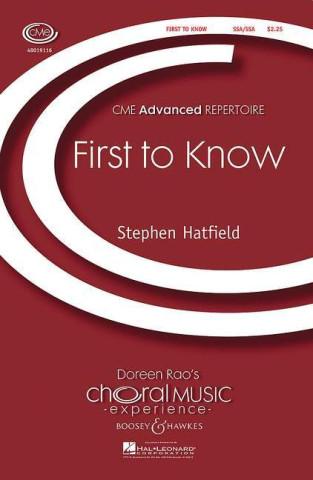 FIRST TO KNOW