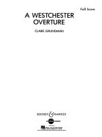 A WESTCHESTER OVERTURE
