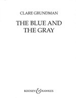 THE BLUE AND THE GRAY CONCERT BAND/HARMONIE-PARTITION+PARTIES SEPAREES