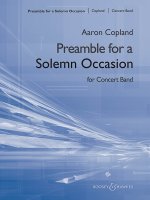 PREAMBLE FOR A SOLEMN OCCASION -PARTITION+PARTIES SEPAREES