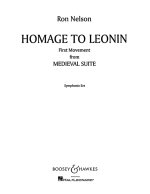 MEDIEVAL SUITE - NR. 1 HOMAGE TO LEONIN CONCERT BAND/HARMONIE/FANFARE-PARTITION+PARTIES SEPAREES