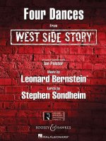 FOUR DANCES FROM WEST SIDE STORY CONCERT BAND/HARMONIE/FANFARE-PARTITION+PARTIES SEPAREES