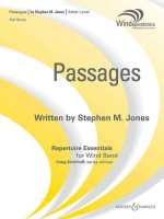 PASSAGES -PARTITION+PARTIES SEPAREES
