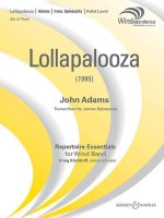 LOLLAPALOOZA CONCERT BAND/HARMONIE/FANFARE-PARTITION+PARTIES SEPAREES