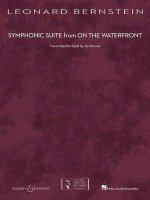 SYMPHONIC SUITE FROM ON THE WATERFRONT CONCERT BAND/HARMONIE/FANFARE