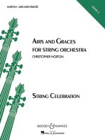 AIRS & GRACES ORCHESTRE-PARTITION+PARTIES SEPAREES