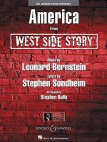 AMERICA (FROM WEST SIDE STORY ) ORCHESTRE-PARTITION+PARTIES SEPAREES