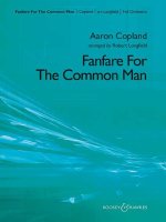 FANFARE FOR THE COMMON MAN ORCHESTRE-PARTITION+PARTIES SEPAREES