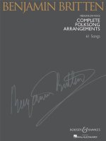 COMPLETE FOLKSONGS ARRANGEMENTS CHANT