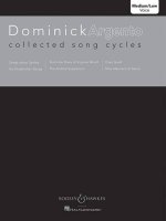 COLLECTED SONG CYCLES