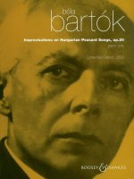 IMPROVISATIONS OP.20 PIANO