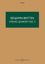STRING QUARTET NO. 2 C MAJOR OP. 36 MUSIQUE D'ENSEMBLE