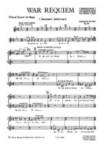 WAR REQUIEM OP. 66 MUSIQUE D'ENSEMBLE