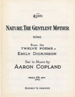 TWELVE POEMS OF EMILY DICKINSON