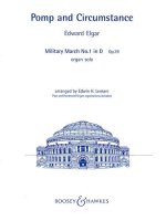 POMP & CIRCUMSTANCE 1 D OP.39 ORGUE