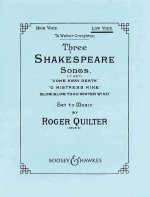 3 SHAKESPEARE SONGS OPUS 6 CHANT