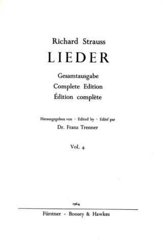 LIEDER VOL. 4