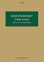THREE SONGS FROM WILLIAM SHAKESPEARE CLARINETTE