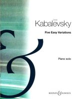 FIVE EASY VARIATIONS OP. 51 PIANO