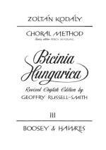 BICINIA HUNGARICA VOL. 3 CHANT