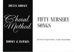 FIFTY NURSERY SONGS CHANT