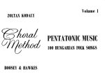 PENTATONIC MUSIC VOLUME 1 CHANT