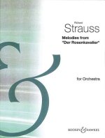 DER ROSENKAVALIER (THE KNIGHT OF THE ROSE) ORCHESTRE-PARTITION+PARTIES SEPAREES