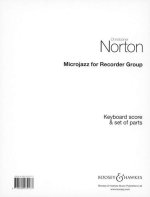MICROJAZZ FOR RECORDER GROUP -PARTITION+PARTIES SEPAREES