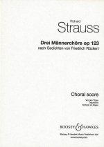 DREI MANNERCHORE (THREE MALE CHORUSES)OP. AV 123 CHANT