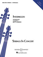 INTERMEZZO ORCHESTRE-PARTITION+PARTIES SEPAREES