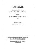 SALOME OP. 54 PIANO