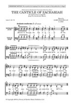 THE CANTICLE OF ZACHARIAH